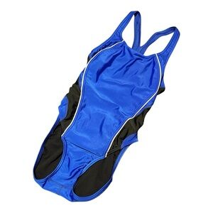 Speedo ProLT One Piece Swimsuit 6 Competitive Fit Blue Black High Compression